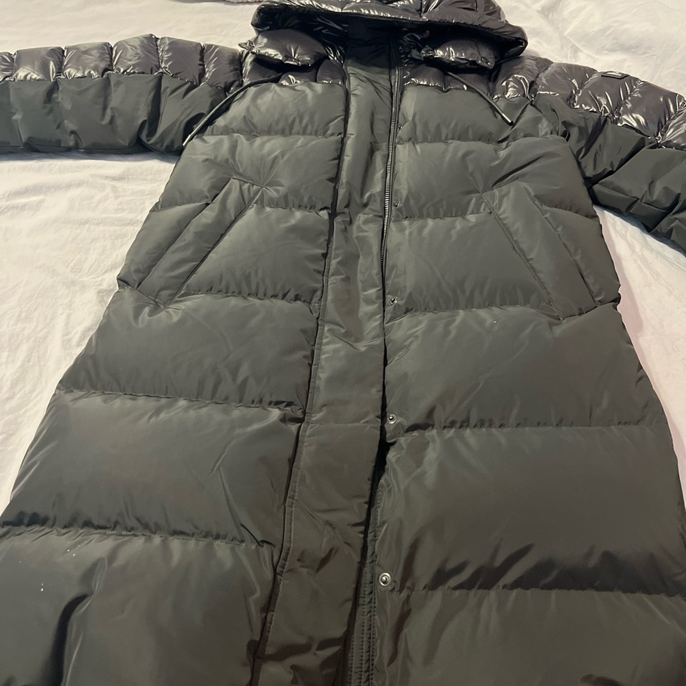 A warm down fill and classic puffer